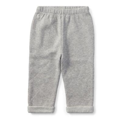 Ralph Lauren Waffle-knit Cotton Pant Grey Heather 3m