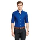 Polo Ralph Lauren Slim-fit Cotton Twill Shirt Blue/black