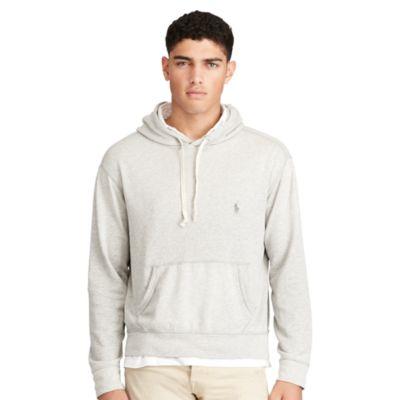 Ralph Lauren Cotton Spa Terry Hoodie Spring Heather