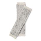 Ralph Lauren Lauren Fingerless Metallic Gloves Cream/platinum
