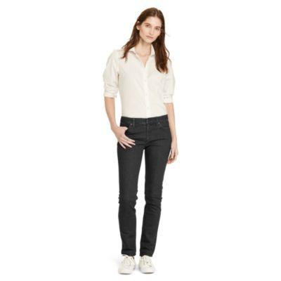 Ralph Lauren Slimming Modern Curvy Jean Black
