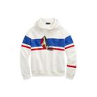 Ralph Lauren Cp-93 Cotton-blend Hoodie Deckwash White Multi