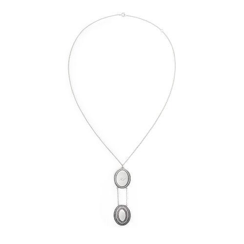 Ralph Lauren Deconstructed Locket Necklace