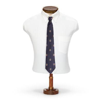 Ralph Lauren Handmade Logo Silk Tie Navy / Gold