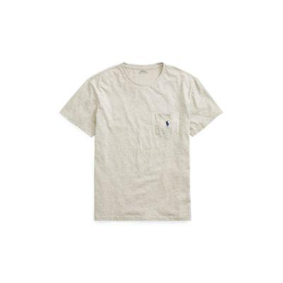 Ralph Lauren Classic Fit Crewneck T-shirt New Grey Heather L Tall