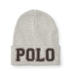 Ralph Lauren Polo Cotton Hat Fawn Grey Hthr/charcoal