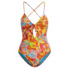 Polo Ralph Lauren Floral One-piece Swimsuit Multi