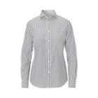 Ralph Lauren Striped Poplin Shirt Black/white