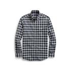 Ralph Lauren Tartan Shirt Navy And Green W/ Yellow