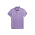 Ralph Lauren Custom Slim Fit Mesh Polo Safari Purple Heather
