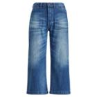 Ralph Lauren High-rise Wide-leg Jean Indigo