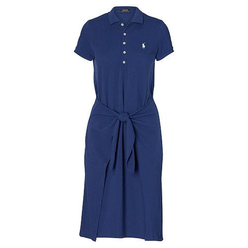 Polo Ralph Lauren Tie-front Polo Dress Freshwater