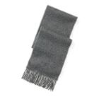 Polo Ralph Lauren Glen Plaid Wool-blend Scarf Coal Heather