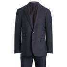 Ralph Lauren Pin Dot Wool-cashmere Suit Dark Navy And Navy