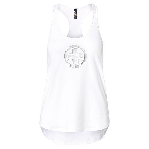 Ralph Lauren Polo Sport Flyaway-back Hoodie White