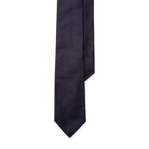 Polo Ralph Lauren Solid Silk Repp Tie Navy