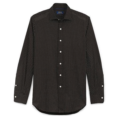 Polo Ralph Lauren Standard Fit Cotton Shirt Mini Dot