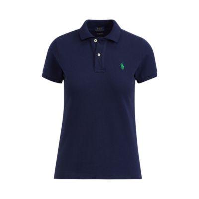 Ralph Lauren Skinny Fit Polo Shirt Newport Navy