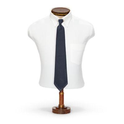 Ralph Lauren Handmade Polka-dot Silk Tie Navy