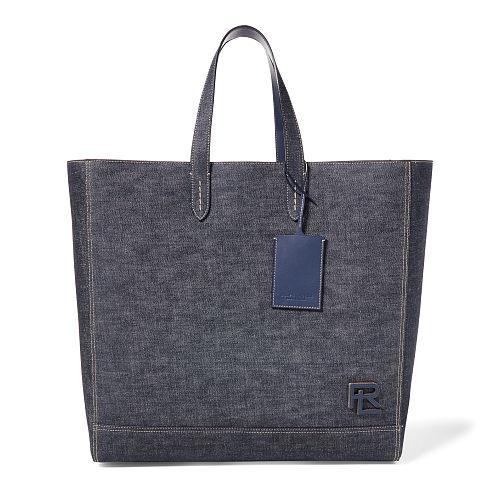 Ralph Lauren Denim Easy Tote Indigo