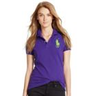 Polo Ralph Lauren Skinny-fit Big Pony Polo Shirt Chalet Purple