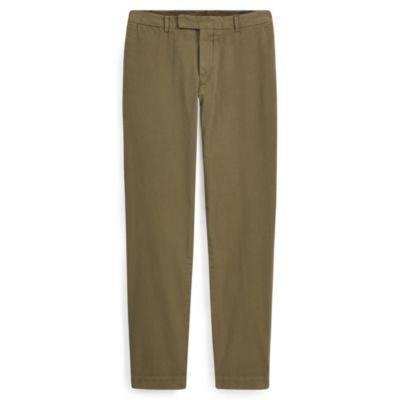 Ralph Lauren Tailored Slim Fit Cotton Chino Defender Green