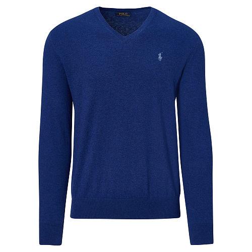 Polo Ralph Lauren Cotton-cashmere Sweater Freshwater Heather