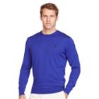 Ralph Lauren Polo Golf Pima Cotton Crewneck Sweater Flag Royal