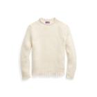 Ralph Lauren Cashmere Rollneck Sweater Cream Multi