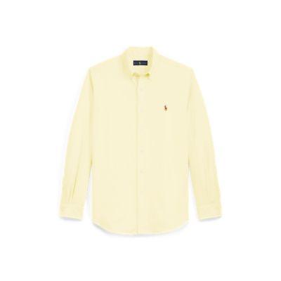 Ralph Lauren Classic Fit Oxford Shirt Yellow