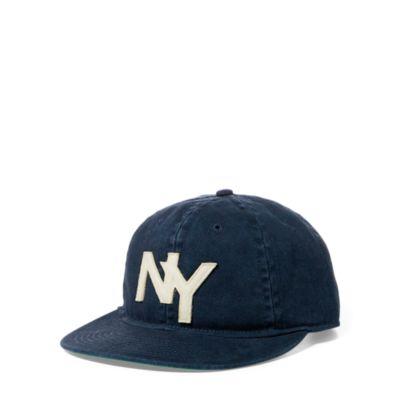 Ralph Lauren Cotton Baseball Cap Aviator Navy