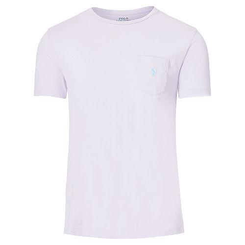 Polo Ralph Lauren Cotton Jersey Pocket T-shirt York Purple