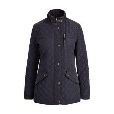 Ralph Lauren Packable Quilted Down Jacket Black