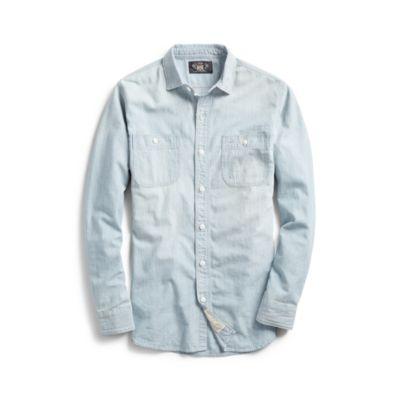 Ralph Lauren Cotton Chambray Workshirt Medium Wash