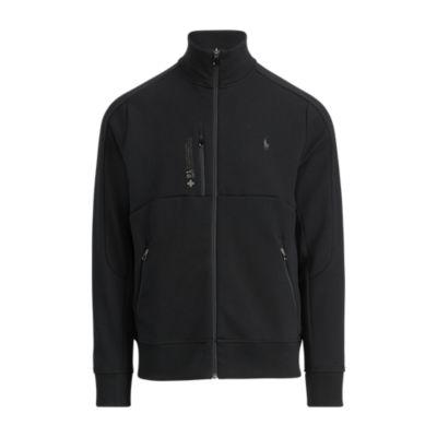 Ralph Lauren Double-knit Track Jacket Polo Black