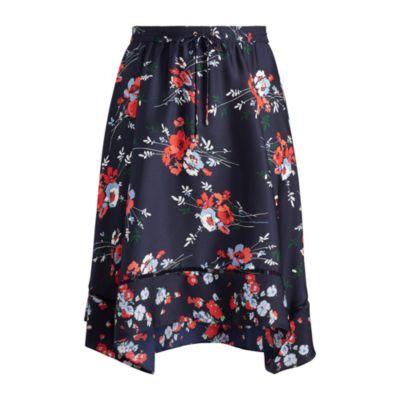 Ralph Lauren Twill Handkerchief Skirt Multi