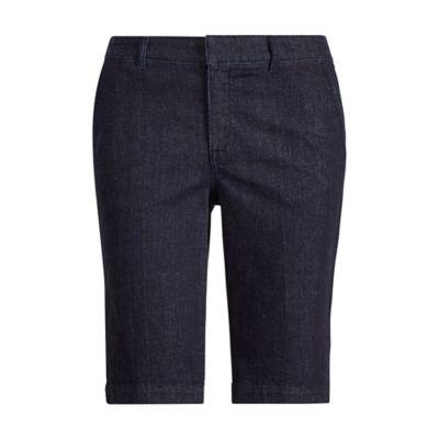 Ralph Lauren Stretch Cotton Twill Short Dark Rinse Wash