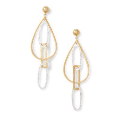 Ralph Lauren Gold-plated-brass Earrings Gold/silver