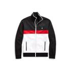 Ralph Lauren Cotton Interlock Track Jacket Polo Black Multi 4x Big