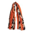 Ralph Lauren Geometric Cashmere Scarf