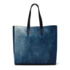 Ralph Lauren Bleached Denim Tote Bag Coastal Blue