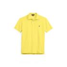 Ralph Lauren Custom Fit Mesh Polo Shirt Beach Lemon