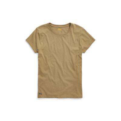 Ralph Lauren Rl Cotton Crewneck T-shirt Basic Olive