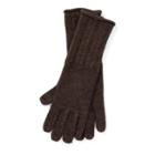 Ralph Lauren Wool-blend Herringbone Gloves Warm Brown Hthr