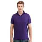 Polo Ralph Lauren Custom-fit Mesh Polo Shirt Plum Candy