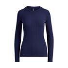 Ralph Lauren Crewneck Long-sleeve Top French Navy