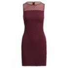 Ralph Lauren Crocheted Lace Dress Rioja-wheat