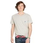 Polo Ralph Lauren Classic-fit Cotton Pocket Tee New Grey Heather