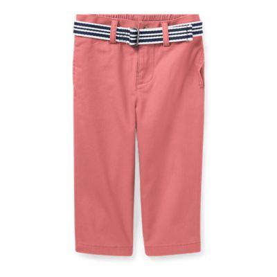 Ralph Lauren Belted Stretch Cotton Chino Adirondack Berry 3m