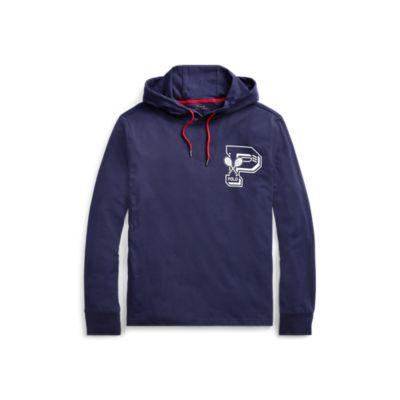 Ralph Lauren Us Open Cotton Hooded T-shirt French Navy